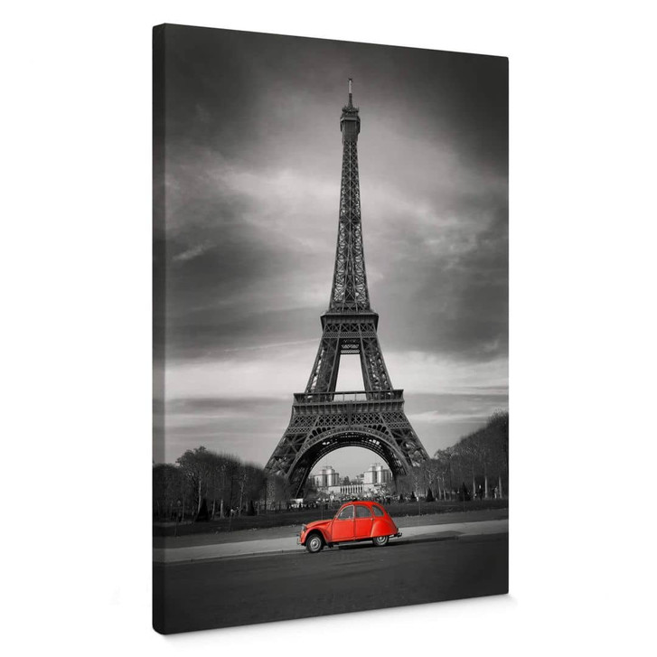 Leinwandbild La Vie est Belle - rot - WA368092