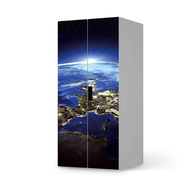 Möbelfolie IKEA Stuva / Malad Schrank - 2 grosse Türen - Earth View - CR117940