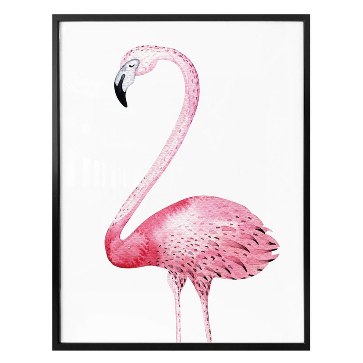 Poster Kvilis - Pink Flamingo 01 - WA162429