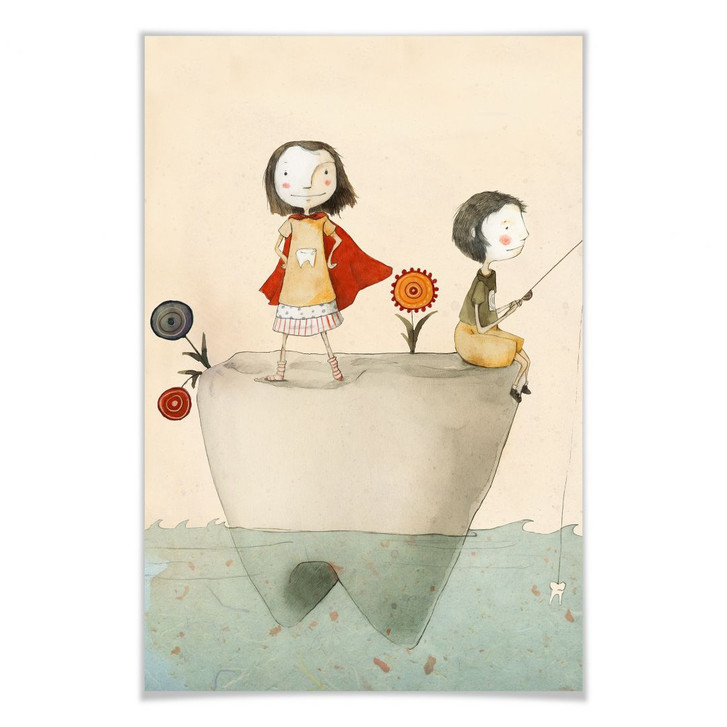 Poster Loske - Zahn - WA163902