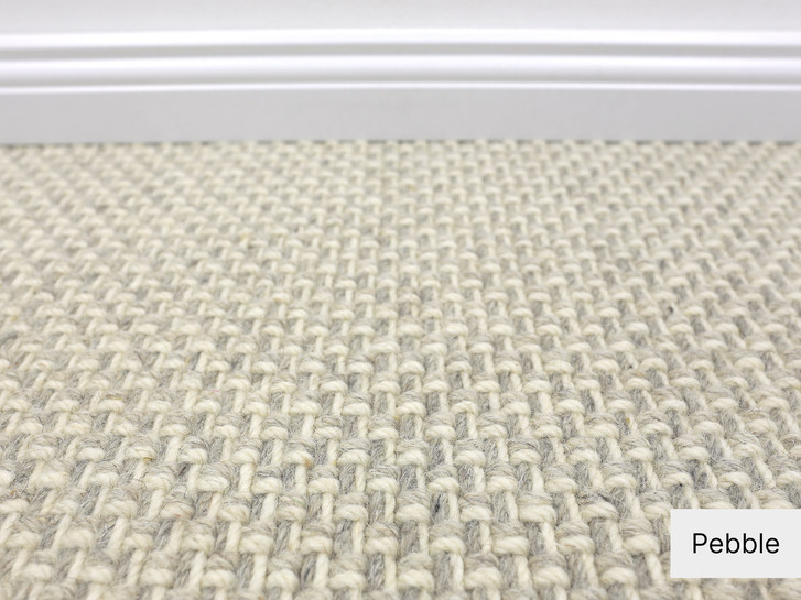 Elba Schlingen-Teppichboden Meterware in Pebble - TS494470