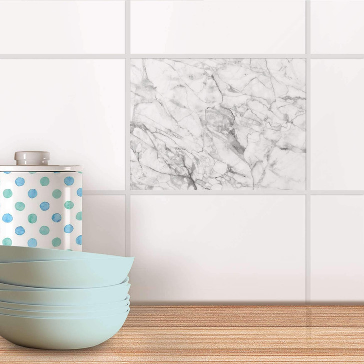 Fliesenfolie - Marmor weiss - CR104157