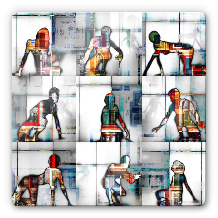 Glasbild Shrayer - Body Language 56 - WA232521