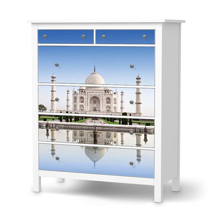Klebefolie IKEA Hemnes Kommode 6 Schubladen - Taj Mahal - CR111426