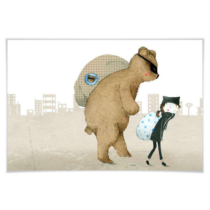 Poster Loske - Diebe - WA163425