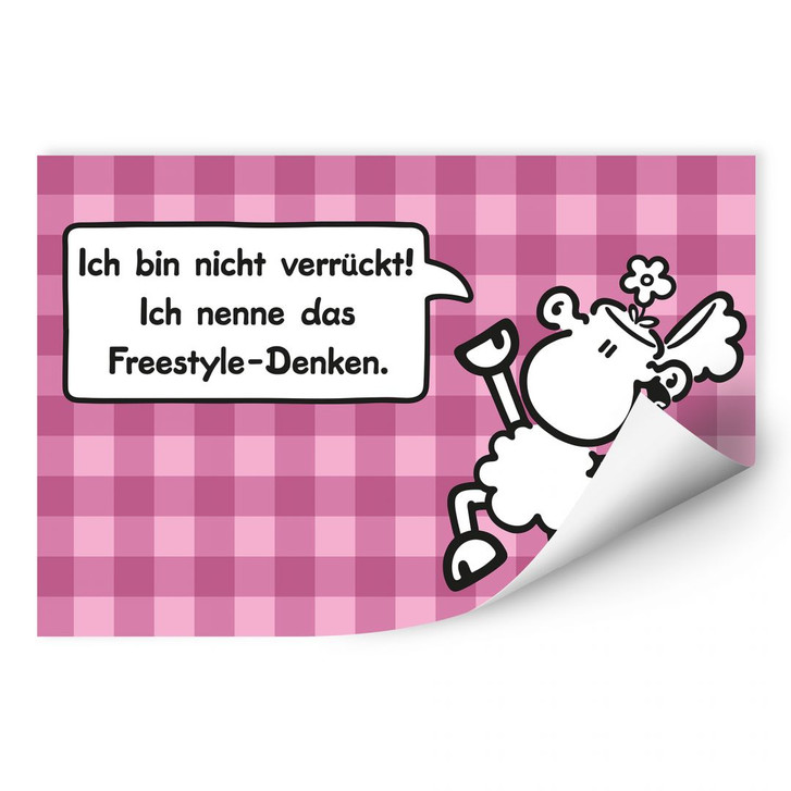 Wallprint sheepworld Worthelden Freestyle - WA190907