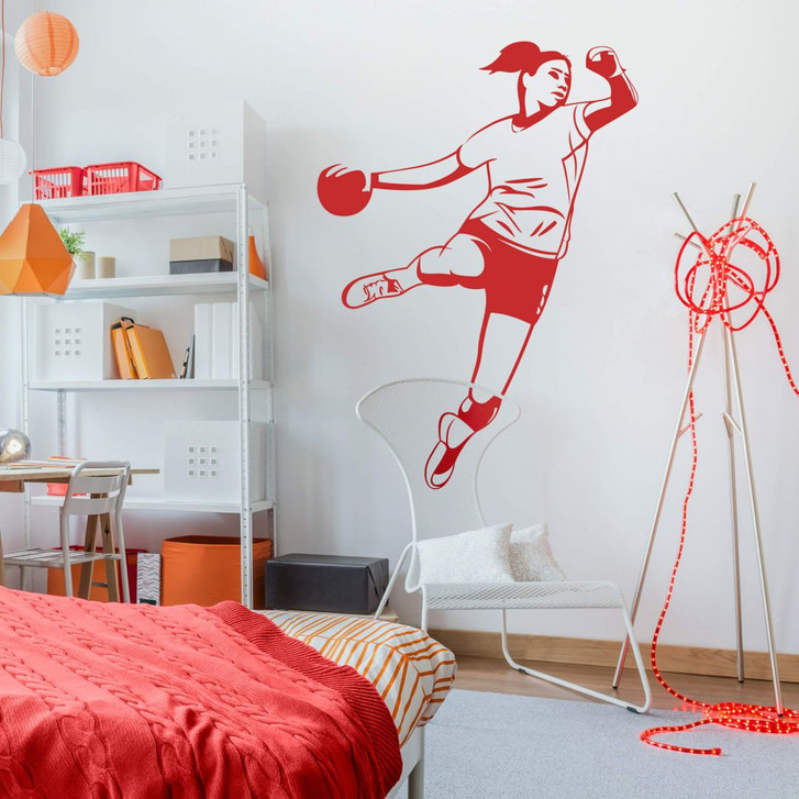 Wandtattoo Handballerin - WA211500