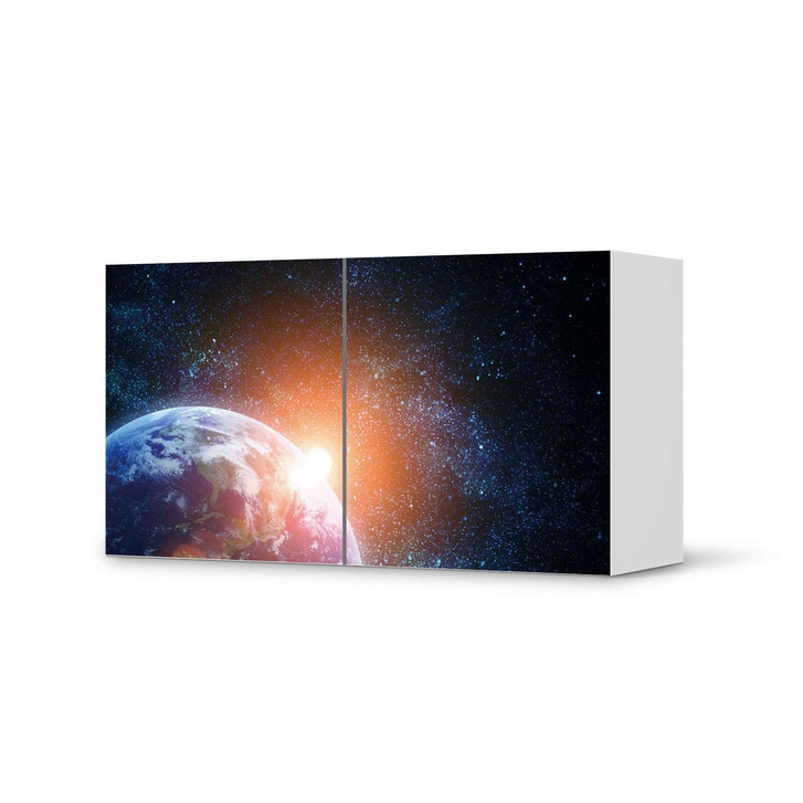 Folie IKEA Besta Regal 2 Türen (quer) - Sunrise - CR105400