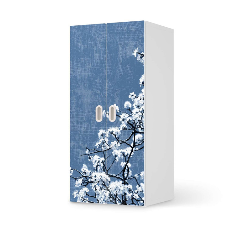 Möbelfolie IKEA Stuva / Fritids Schrank - 2 grosse Türen - Spring Tree - CR117885