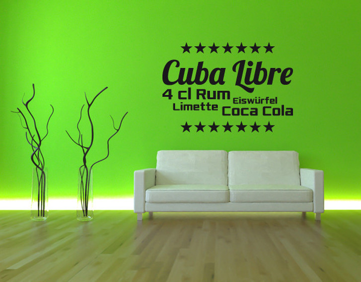 Wandtattoo Cuba Libre - TD16051