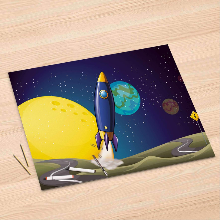 Folienbogen (120x80cm) - Space Rocket - CR106483