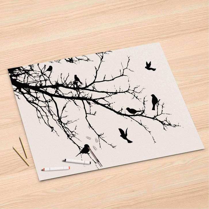 Folienbogen (120x80cm) - Tree and Birds 1 - CR106513
