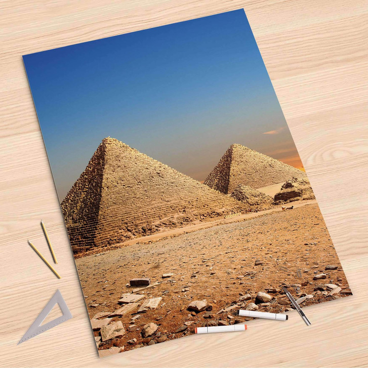 Folienbogen (80x120cm) - Pyramids - CR107403