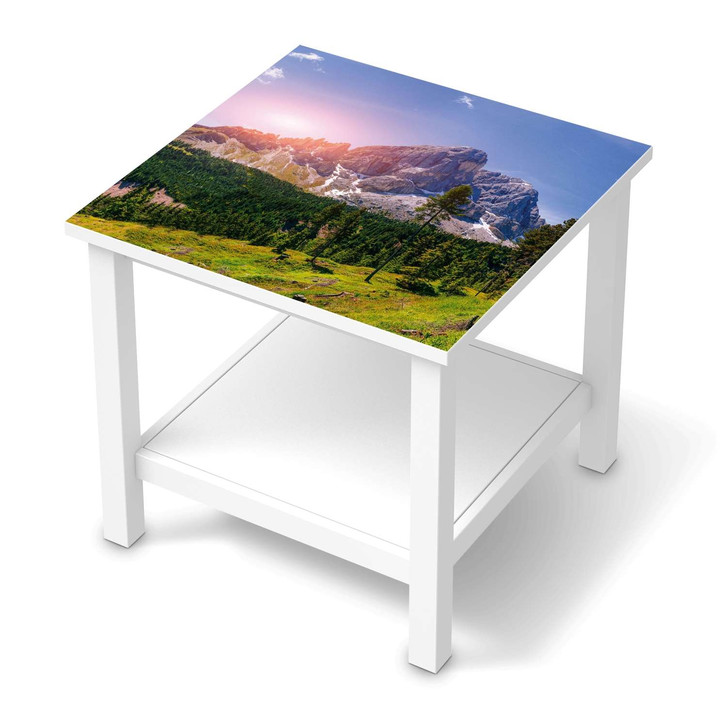 Möbel Klebefolie IKEA Hemnes Tisch 55x55cm - Alpenblick - CR113507