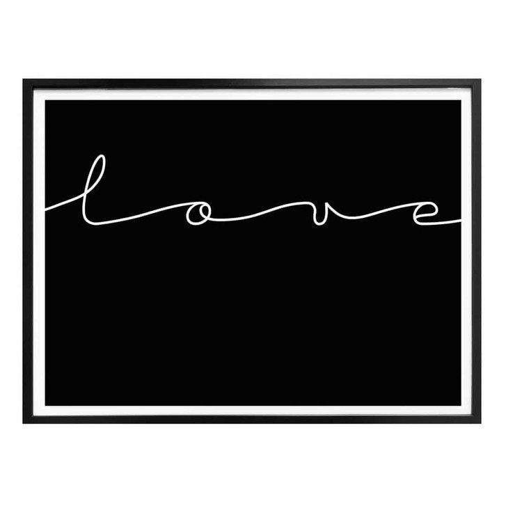 Poster Love Line - WA163945