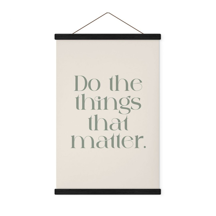 Stoffbild Do The Things That Matter - Prints by Ayleen - WA448330
