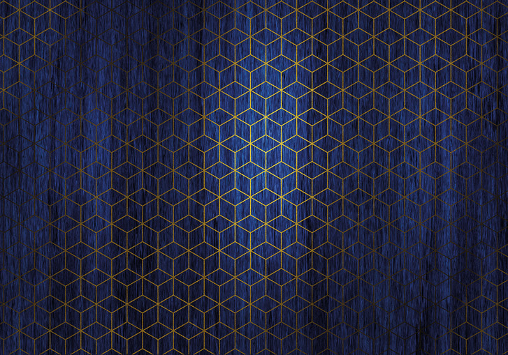 Digitaldrucktapete Mystique Bleu - KOHX8-048