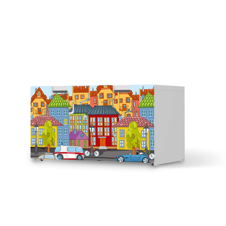 Möbelfolie IKEA Stuva / Malad Banktruhe - City Life - CR117302