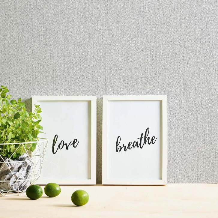 Strukturtapete Grau Silber - Vliestapete A.S. Création - WA396075