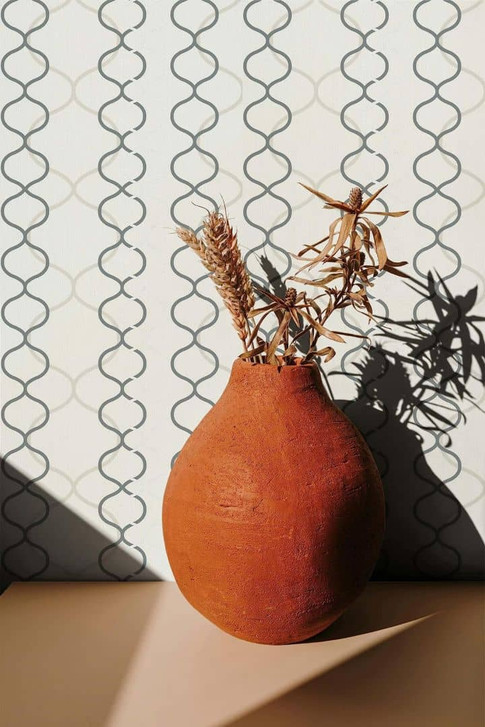 Vliestapete Grafisch Modern in Greige - WA482906