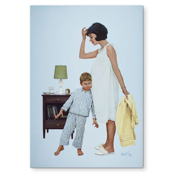 Wandbild Doppelter Herzschlag (1964) - Alu-Dibond - Kurt Ard - WA395065