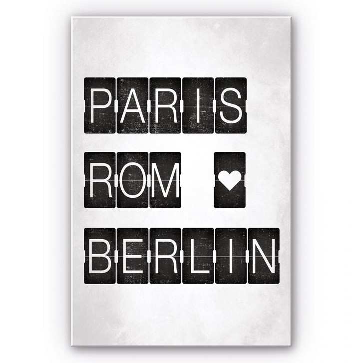 Wandbild Paris-Rom-Berlin - WA195173