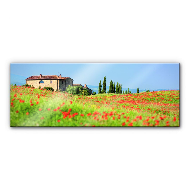 Acrylglasbild Toskana - Panorama - WA111494