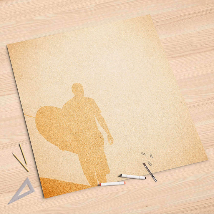 Folienbogen (90x90cm) - Surfer Silhouette - CR107684