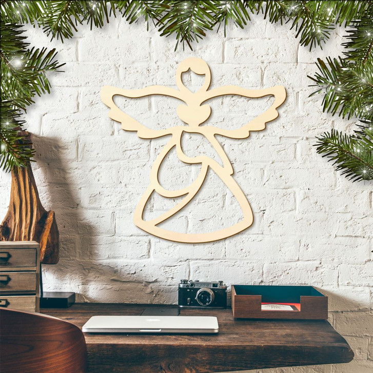 Holzkunst Pappel - Angel - WA133492