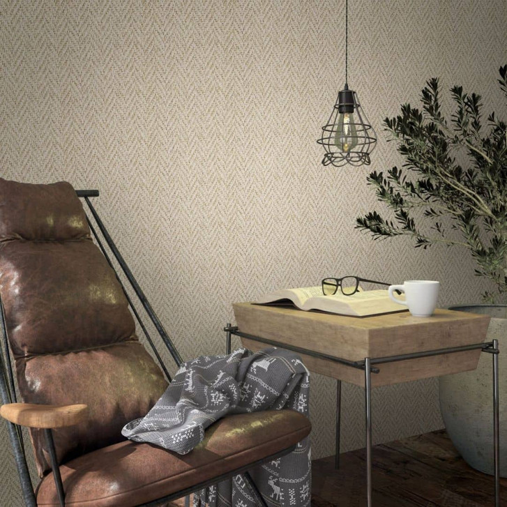 Strukturtapete, Vliestapete Loft Superior in beige - WA451102