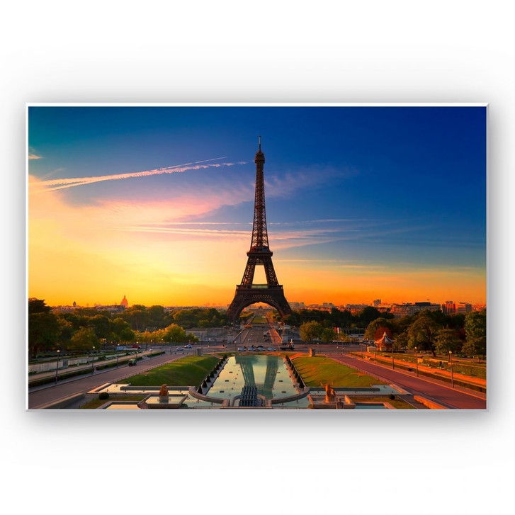 Wandbild Eiffelturm im Sonnenuntergang - WA192353
