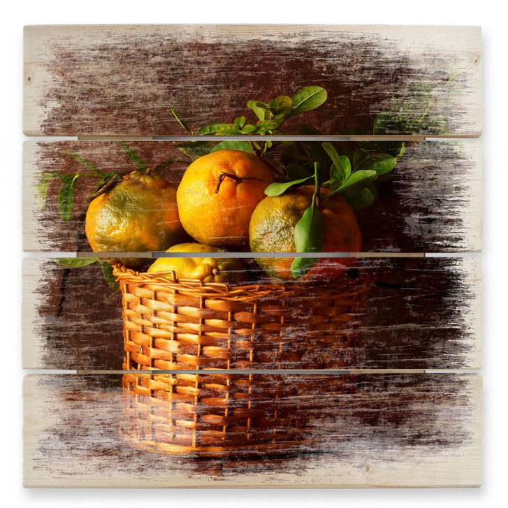 Holzbild Laercio - Farmers Lemons - 40 x 41.5 cm - WA132156