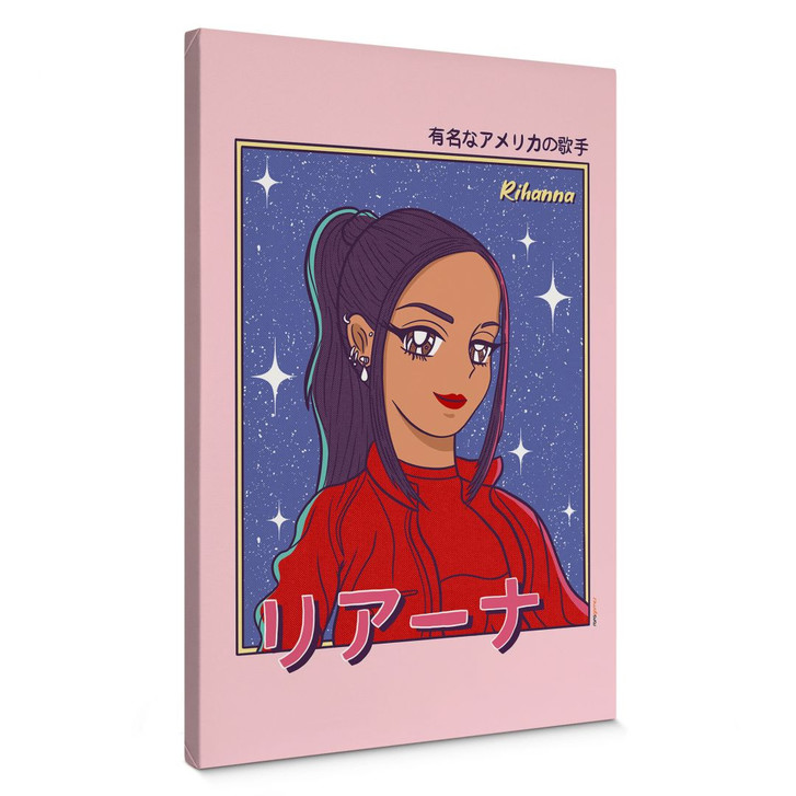 Leinwandbild Anime-Girl 