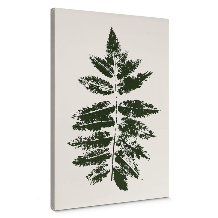 Leinwandbild Kubistika - Grüner Zweig - WA347396