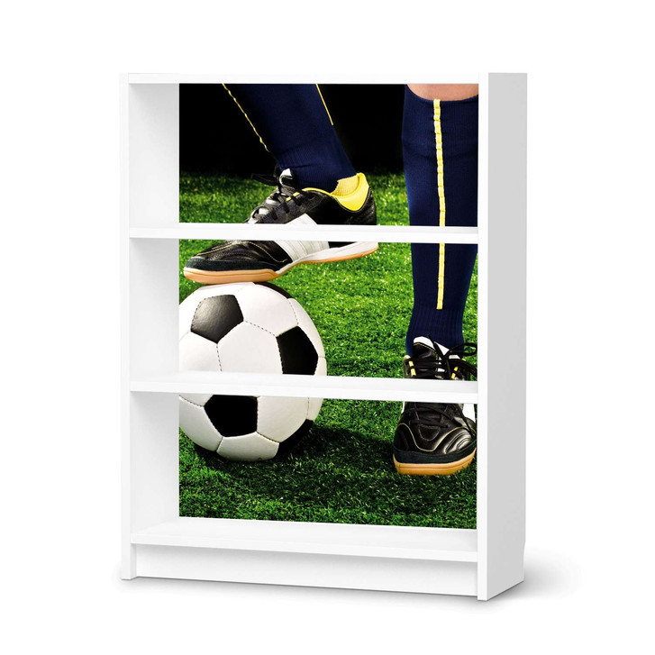 Möbelfolie IKEA Billy Regal 3 Fächer - Fussballstar - CR114412