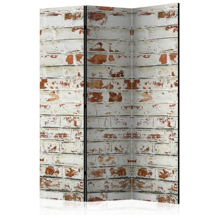 Paravent, Raumteiler freistehend, Trennwand - Backstein-Geschichte - WA454005