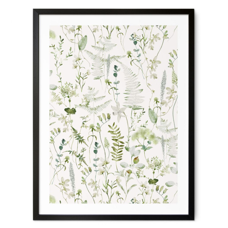 Poster Kräuter und Wildblumen - UN Designs - WA409160