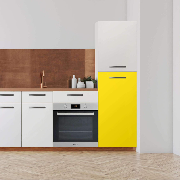 Klebefolie - Hochschrank (60x120cm) - Gelb Dark - CR110576