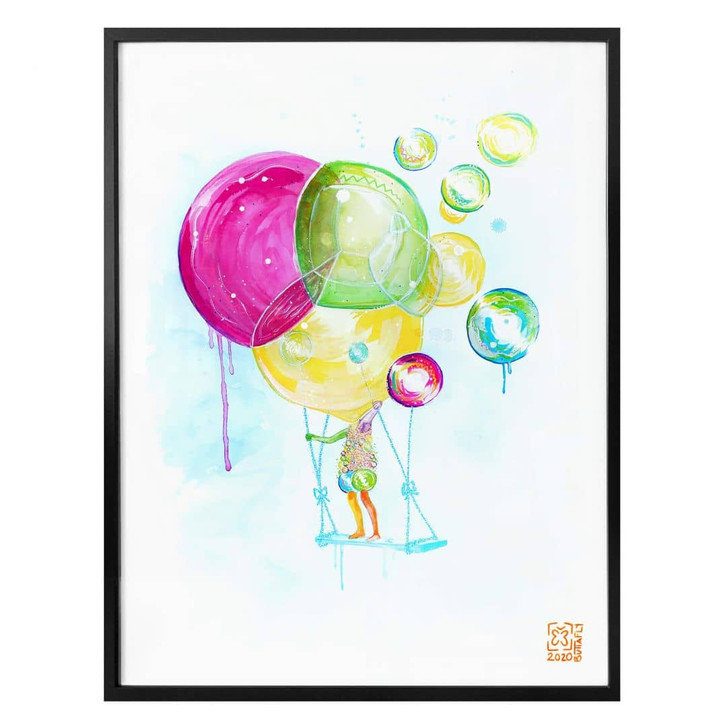 Poster Buttafly - Fliegende Gedanken - WA317714