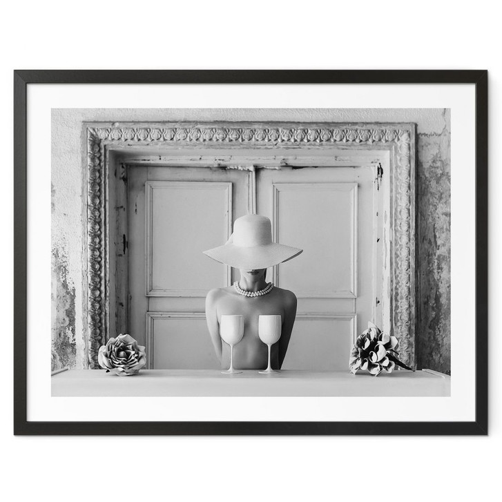 Poster Frau mit Champagner Gläsern - Bolgov - WA437303