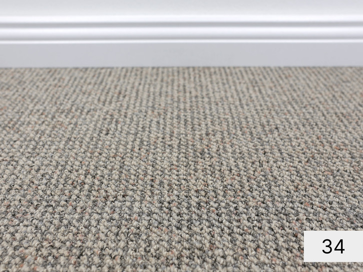 Re - Tweed Schlingen Teppichboden Meterware in 34 - TS489335