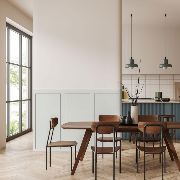 Wandpaneele Wandverkleidung mint-pastell mit Rahmen - WA516118