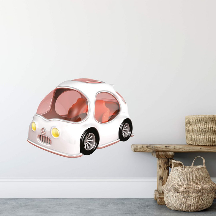 Wandtattoo Michel Agullo - Beetle (weiss) - WA215548