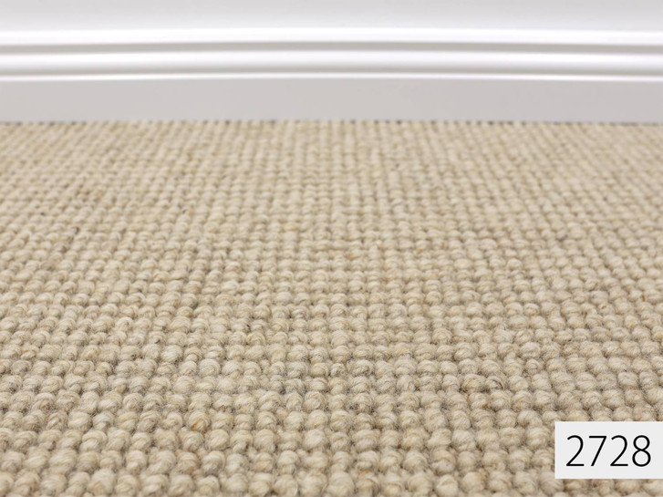 Wellington Berber Teppichboden Meterware in Greige 2728 - TS418090
