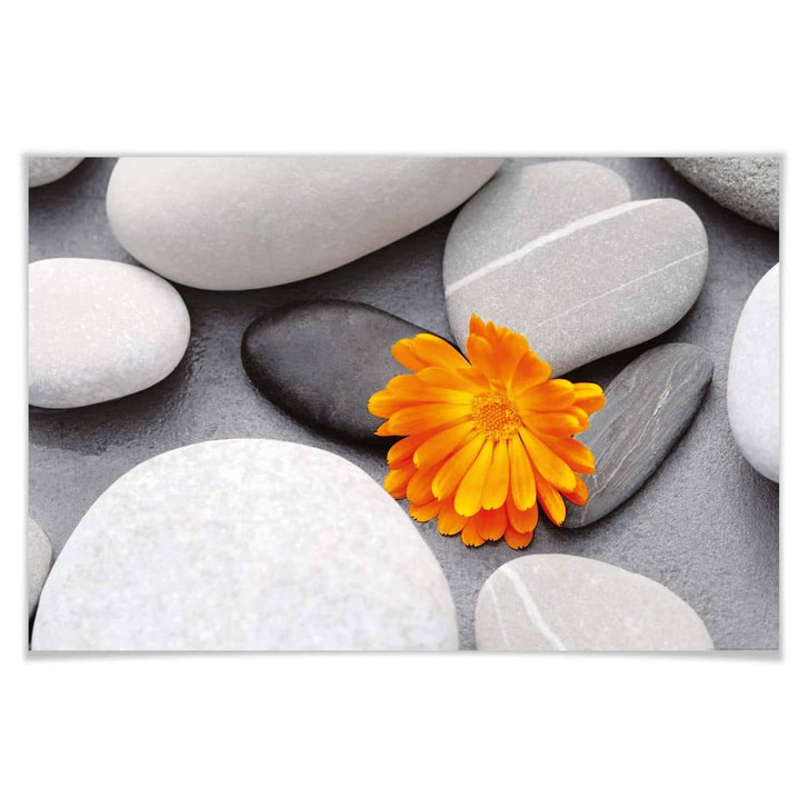 Giant Art® XXL-Poster A Heart among Stones - 175x115cm - WA295187