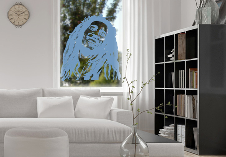Glasdekor Bob Marley - CG10436