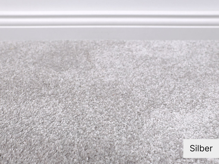 Liva Teppichboden Meterware in Silber - TS514476