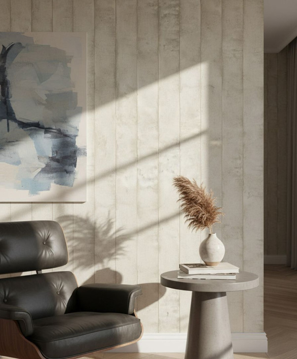 Vliestapete Struktur Modern in Beige - WA497254