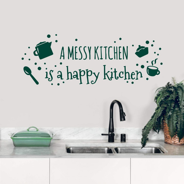 Wandtattoo A messy kitchen  - WA204735