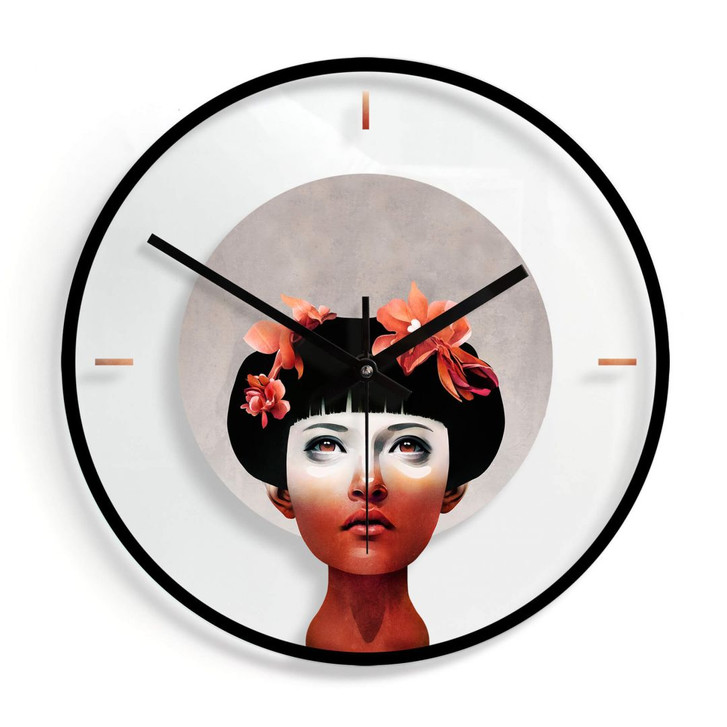 Wanduhr aus Glas - Ireland - Hyperdusk II - Ø30cm - WA301761